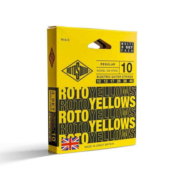 Roto Yellows R10-3 Nickel Super Light 10-46 3Pack Setサムネイル