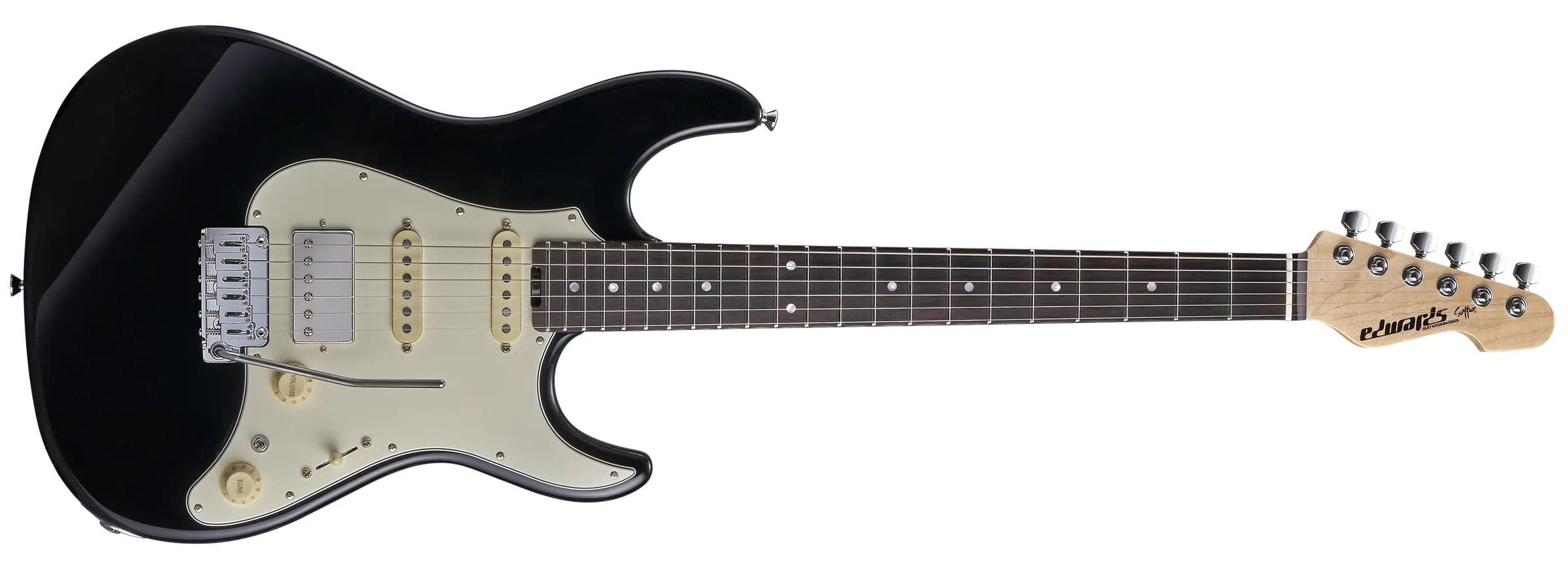 ギター edwards E-SNAPPER AL/R EDWARDS E-SNAPPERシリーズ エレクトリックギターE-SNAPPER-AL/R BK