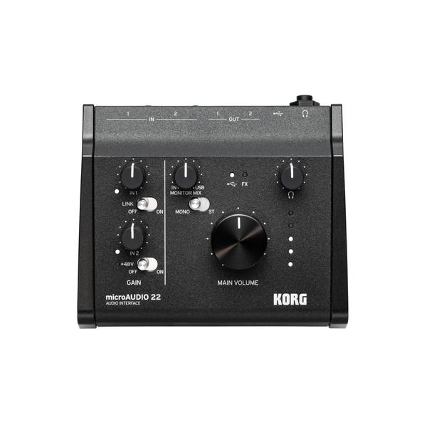 KORG-オーディオインターフェースmicroAUDIO 22