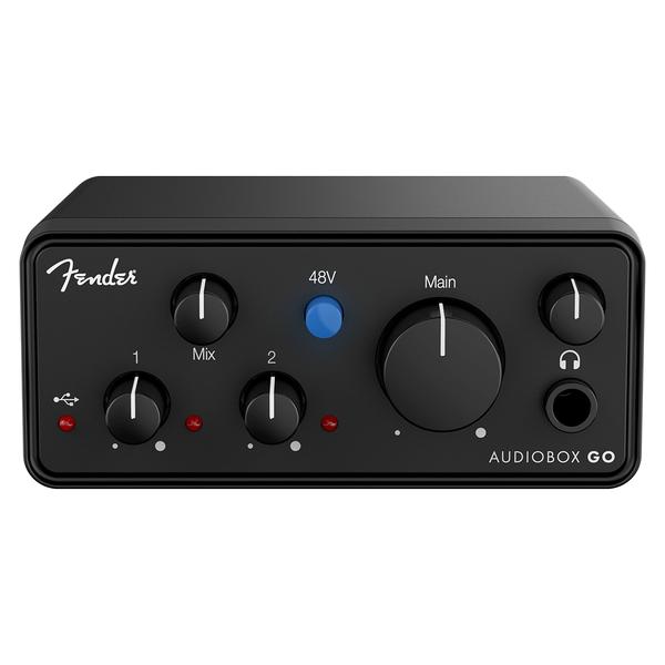Fender Studio-USB-CオーディオインターフェースAudioBox Go Black