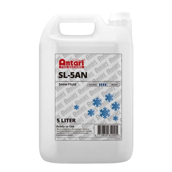ANTARI-スノーマシン専用液  低残量タイプSL-5AN Snow Fluid