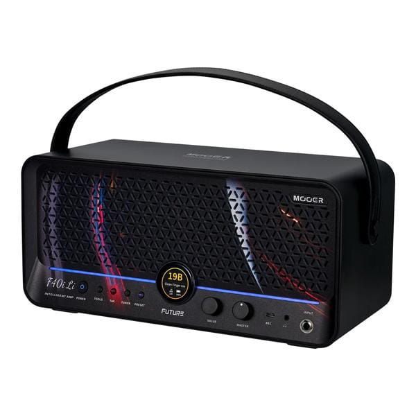 MOOER-デスクトップモデリングギターアンプF40i Li Phantom Black