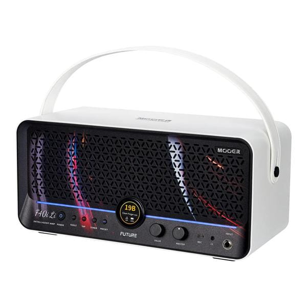 MOOER-デスクトップモデリングギターアンプF40i Li Snowfall White