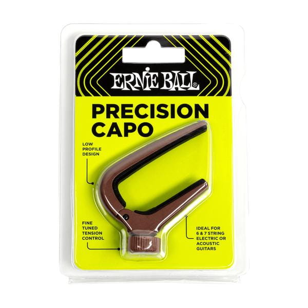 ERNIE BALL-ギター用カポタストEB 9632 Precision Capo Bronze