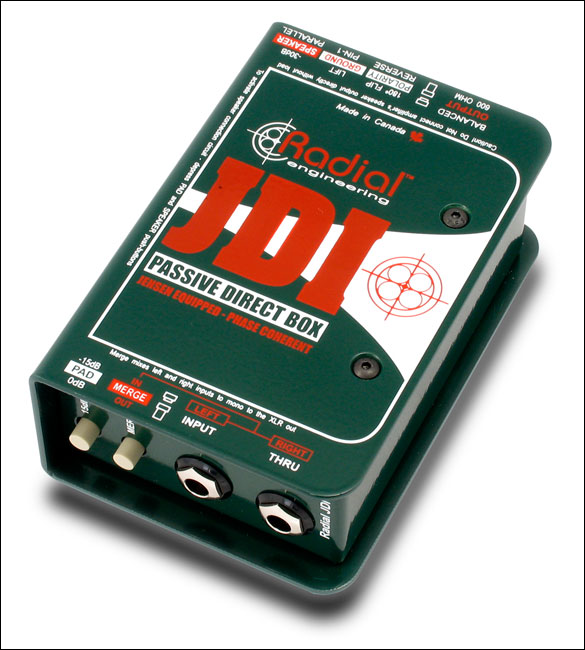 Radial Engineering パッシブD.I.(ダイレクトボックス)JDI新品在庫状況