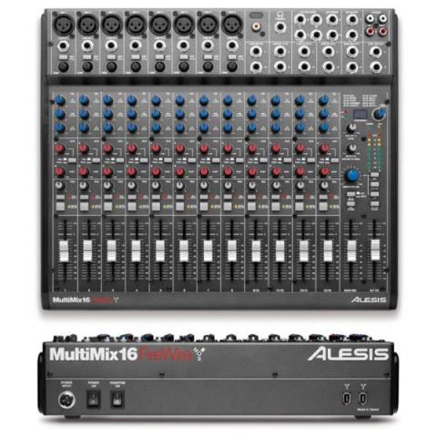 ALESIS-16ch Mixer/FireWire インターフェイスMultiMix16 FireWire