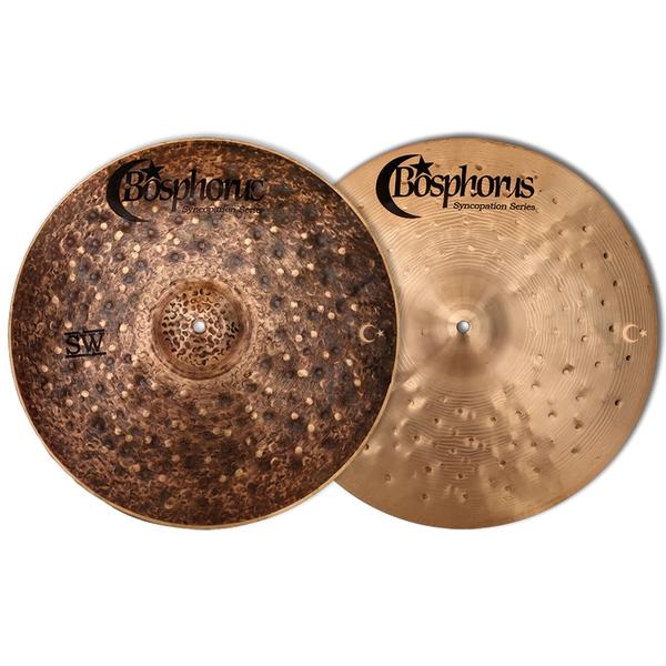 Bosphorus-ハイハットペアSyncopation Series Hi-Hats 14" Pair Sand Wash