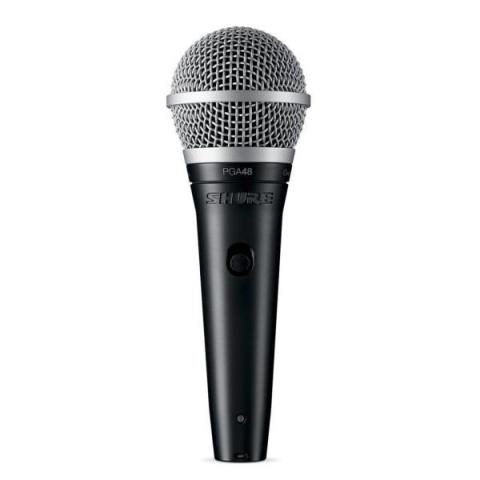 SHURE-スイッチ付きダイナミックマイクPGA48-XLR