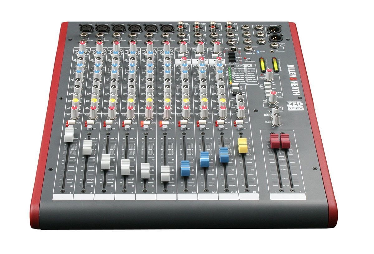 モデル】 ALLEN&HEATH / ZED-12FX アナログミキサー InTC2