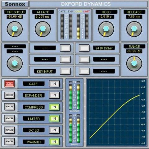 Sonnox-Plug-InsOxford Dynamics Native