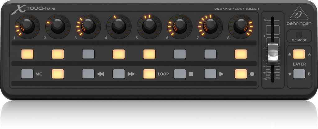 X-TOUCH MINIパネル画像 X-TOUCH MINIパネル画像