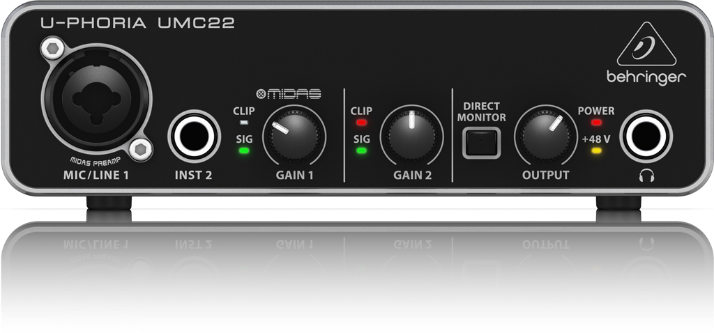 UMC22 U-PHORIAパネル画像 UMC22 U-PHORIAパネル画像