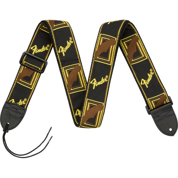 Monogrammed Strap Black/Yellow/Brownサムネイル