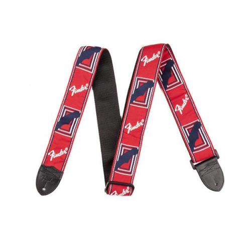 Fender

Monogrammed Strap Red/White/Blue