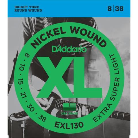 D'Addario-ギター用弦EXL130 Extra-Super Light 08-38