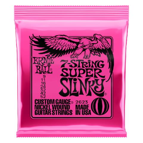 ERNIE BALL

2623 7 STRING SUPER SLINKY 09-52