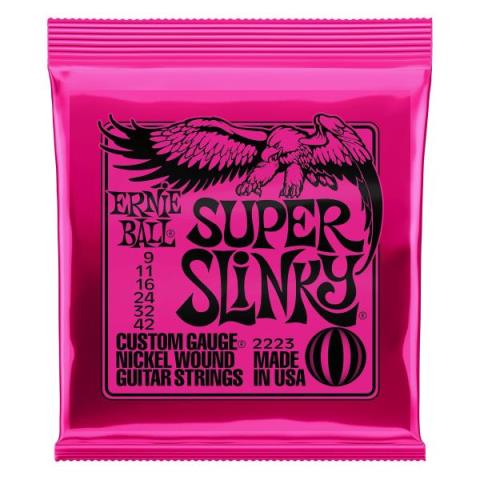 ERNIE BALL-ギター用弦2223 Super Slinky 09-42