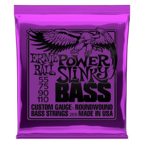 ERNIE BALL-ベース用弦2831 Power Slinky 55-110