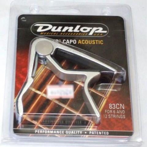 Dunlop-カポタストAcoustic Curved Trigger Capos 83CN Nickel