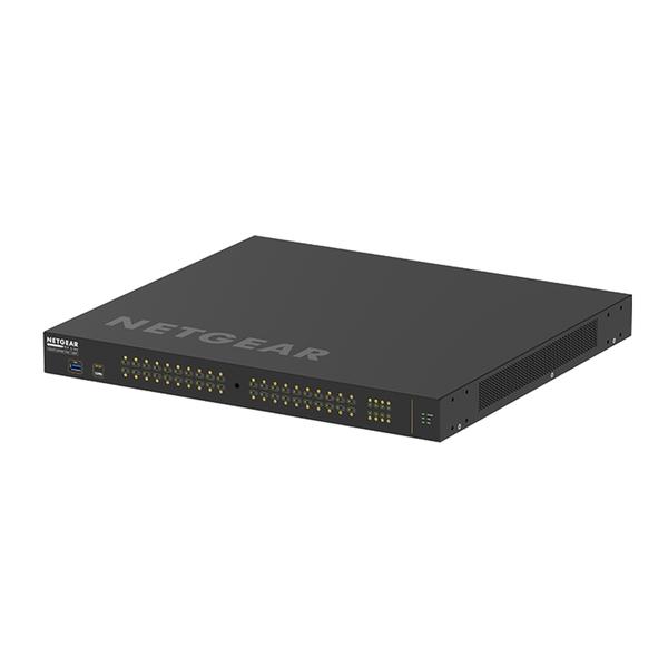NETGEAR-PoE+対応 (960W) 1Gポート×40 SFP+スロット×8 フルマネージスイッチGSM4248PX
