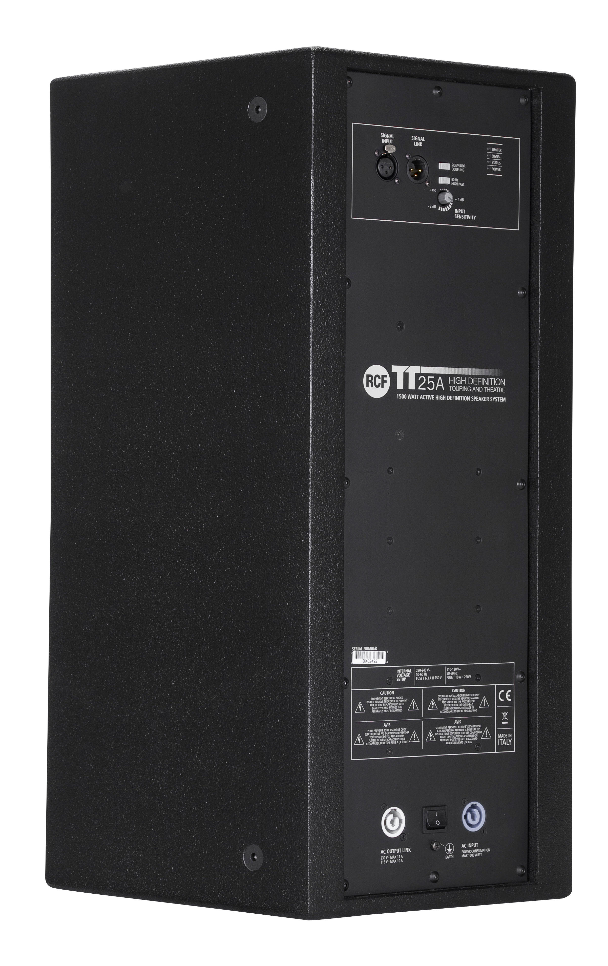 TT25-A II背面画像 TT25-A II背面画像