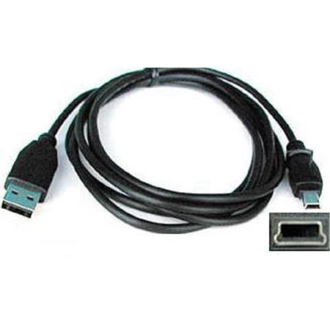 USB2.0-18A5 Type-A - Mini Type-B 1.8mサムネイル