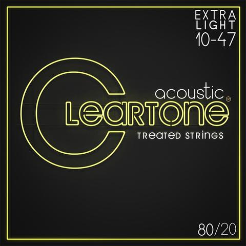 Cleartone-アコースティックギター弦7610 EXTRA LIGHT 10-47