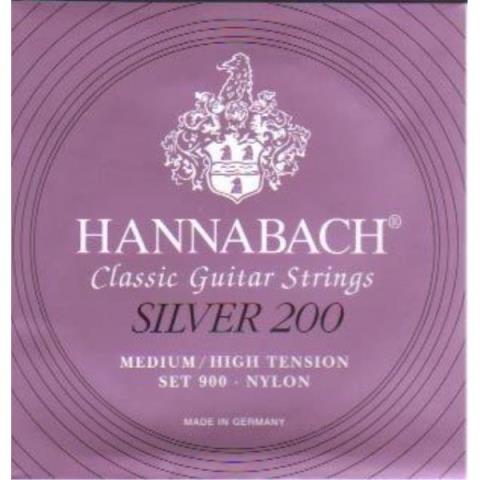 HANNABACH-クラシックギター弦
SET 900MHT Medium Hi-Tension