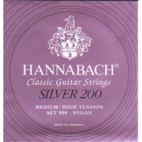 HANNABACH-クラシックギター弦SET 900MHT Medium Hi-Tension