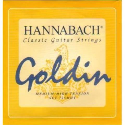 HANNABACH-クラシックギター弦
SET 725MHT Goldin Medium Hi-Tension