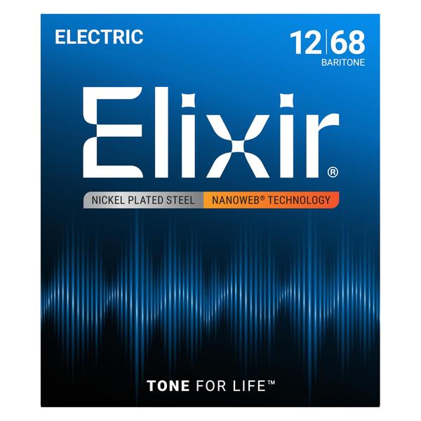 Elixir-エレキギター弦12302 Baritone 12-68