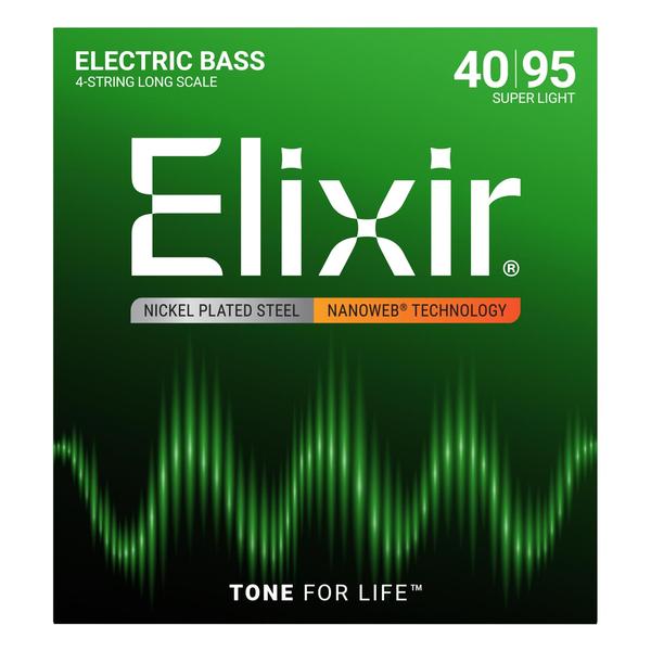 Elixir-エレクトリックベース弦14002 Super Light 40-95