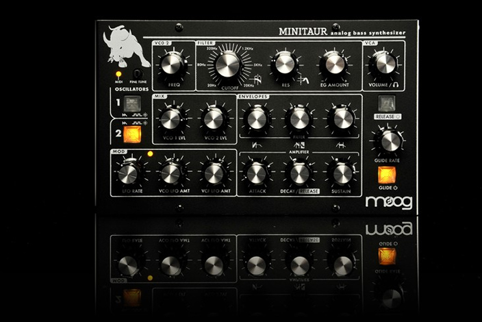 MINITAURUS BASS SYNTH BKパネル画像 MINITAURUS BASS SYNTH BKパネル画像
