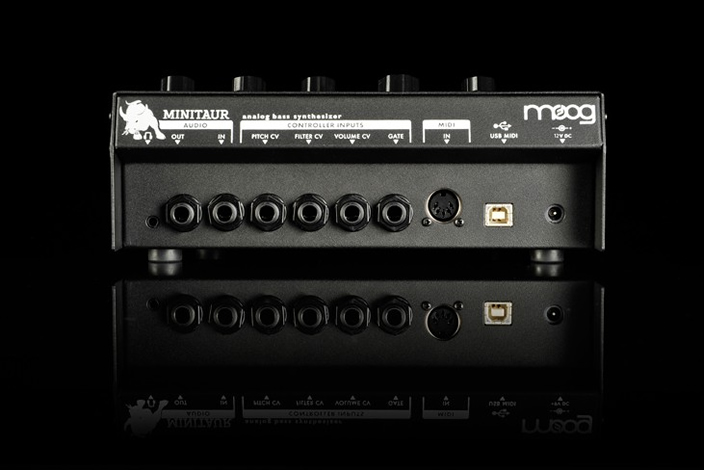 MINITAURUS BASS SYNTH BK背面画像 MINITAURUS BASS SYNTH BK背面画像