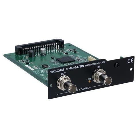 DA-6400 MADIカードTASCAMIF-MA64/BN