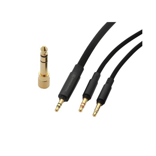 beyerdynamic-バランスケーブルAudiophile cable, 1.4 m (black), textile