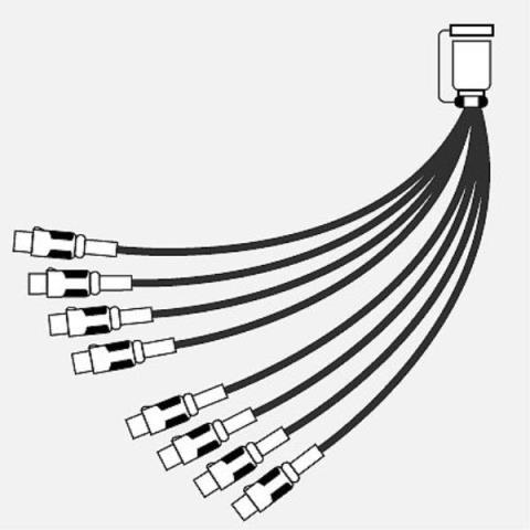 CANARE-8ch セパレートコード8S1N2