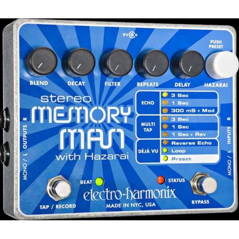 electro-harmonix-Digital Delay/LooperStereo Memory Man with Hazarai