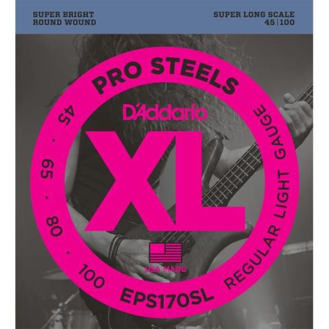 D'Addario-ベース用弦セットEPS170SL Super Long Regular Light 45-100