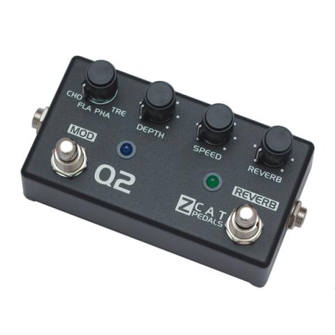 ZCAT Pedals-Chorus, Flanger ,Phaser , Tremolo + Reverb
Q-MOD2