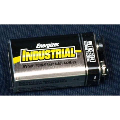 Energizer-9V電池 006P型
INDUSTRIAL 9V