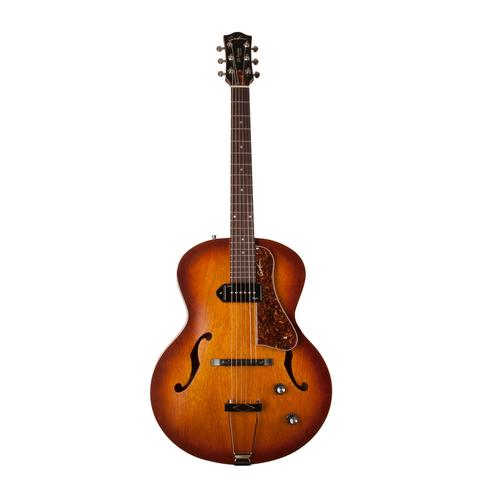 Godin-フルアコースティックギターKingpin P90 Cognac Burst with TRIC Case