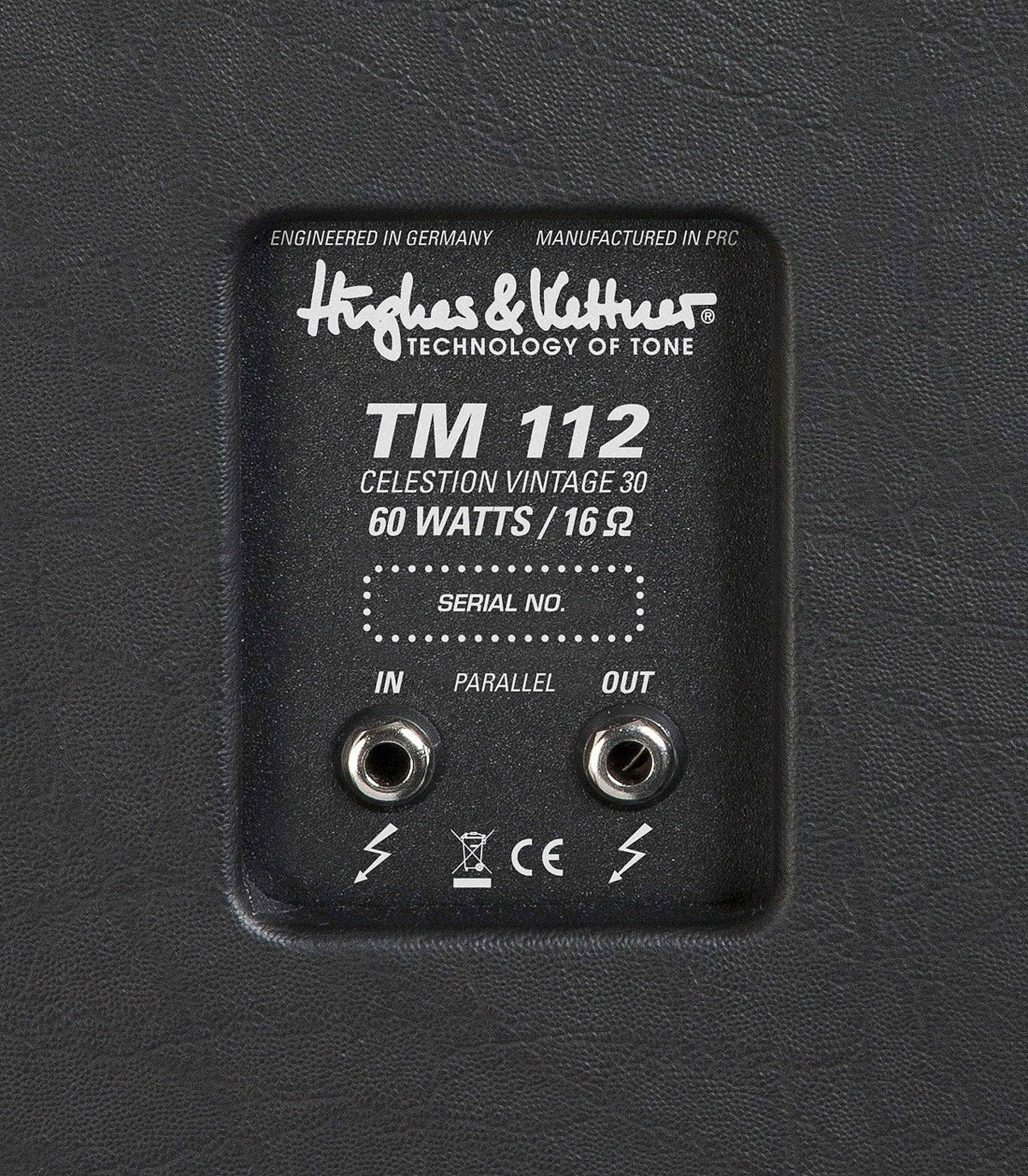 TubeMeister 112 cabinet HUK-TM112背面画像 TubeMeister 112 cabinet HUK-TM112背面画像