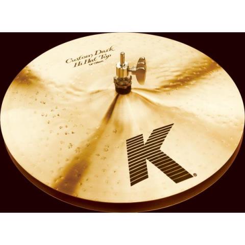 Zildjian-ハイハットK Custom Dark HiHat top 13