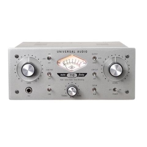 Universal Audio-真空管/ソリッドステート・マイクプリ&DI710 Twin-Finity Single Channel Tube & Solid State Mic Pre/DI