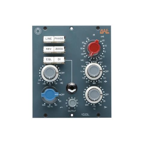 BAE Audio (Brent Averill)-1ch Mic Preamp / EQ / DI Module1023L