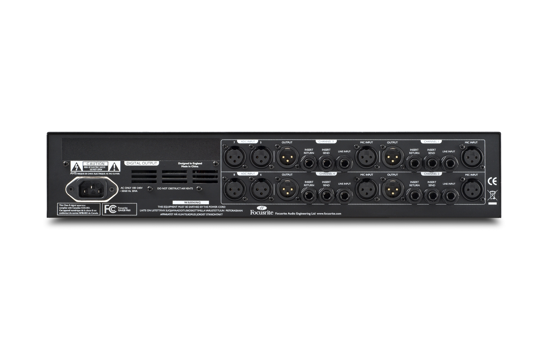ISA428 Mk II背面画像 ISA428 Mk II背面画像