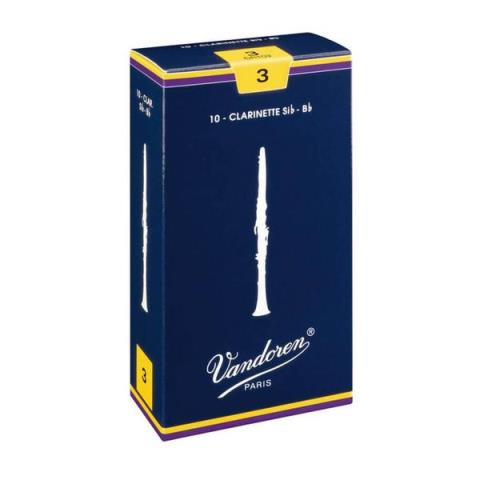 Vandoren-Bbクラリネット用リードCR1025 Bb clarinet reeds 10枚入りボックス