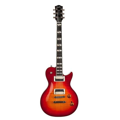 Godin-エレキギターSummit Classic Supreme LTD Cherry Burst Flame