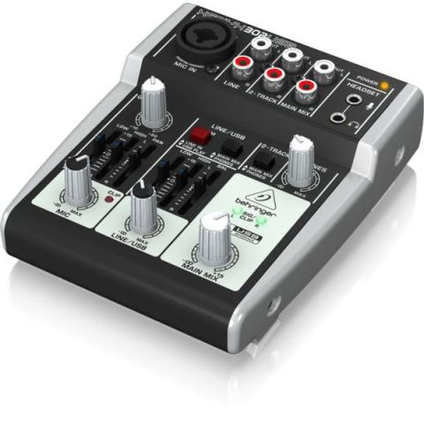 BEHRINGER-2chアナログ・ミキサー302USB XENYX